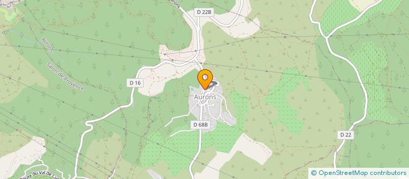 localisation de l'entreprise SCI ARIANE PATRIMONIALE  AURONS