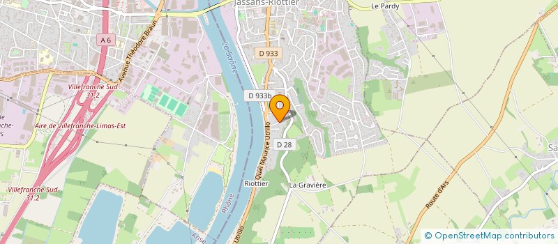 localisation de l'entreprise SCI ARIANNA à JASSANS-RIOTTIER