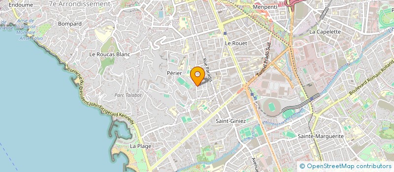 localisation de l'entreprise SCI ARIE à MARSEILLE