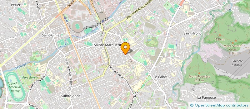 localisation de l'entreprise SCI ARIELELIZ à MARSEILLE