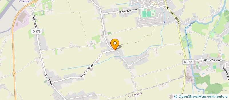 localisation de l'entreprise SCI ARIES INVEST  LESTREM