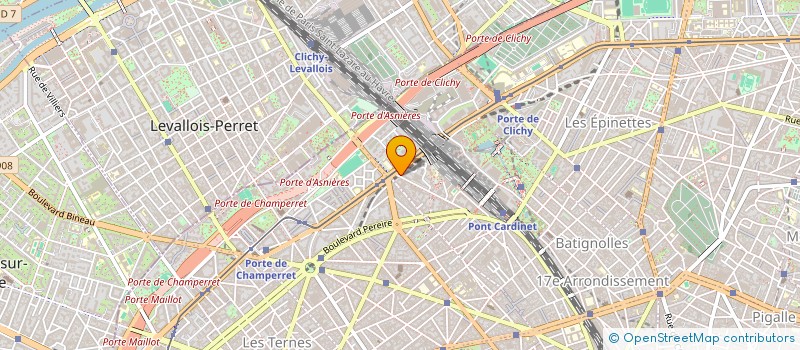 localisation de l'entreprise SCI ARIFA  PARIS