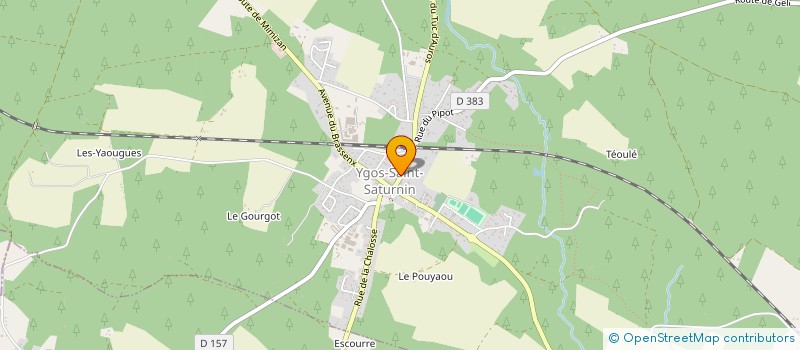 localisation de l'entreprise SCI ARINO CONSTANTIN  YGOS-SAINT-SATURNIN
