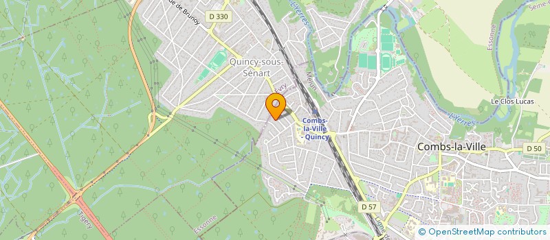 localisation de l'entreprise SCI ARION  COMBS-LA-VILLE