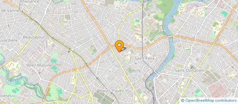 localisation de l'entreprise SCI ARISTIDE 3 à NANTES