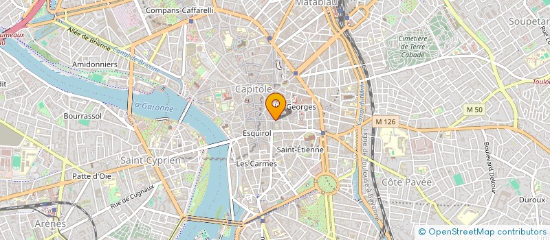 localisation de l'entreprise SCI ARISTIDE à TOULOUSE