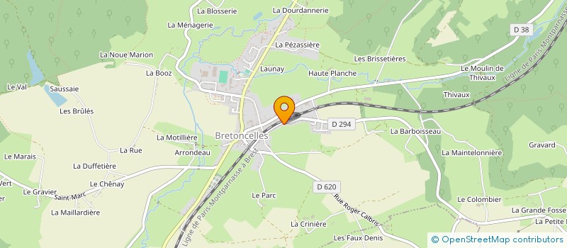 localisation de l'entreprise SCI ARISTIDE BRIAND à REMALARD-EN-PERCHE