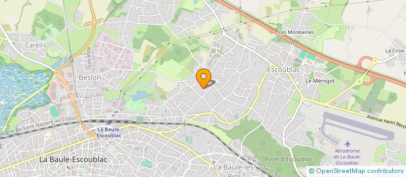 localisation de l'entreprise SCI ARISTOF  LA BAULE-ESCOUBLAC