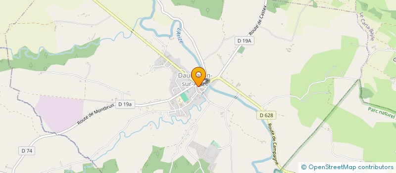 localisation de l'entreprise SCI ARIZE à CAMPAGNE-SUR-ARIZE