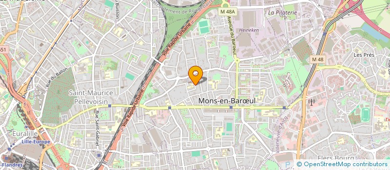 localisation de l'entreprise SCI ARJ  MONS-EN-BARUL