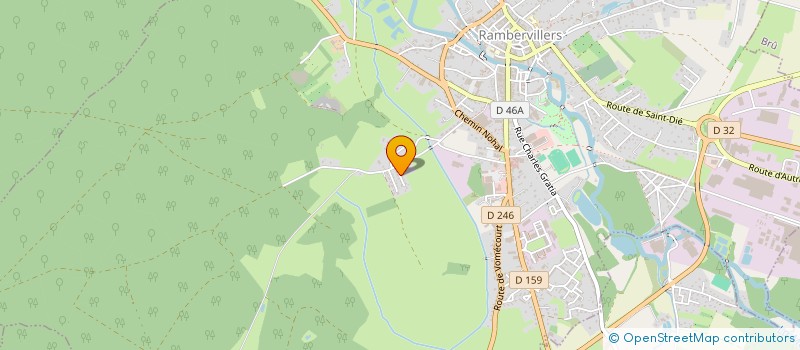 localisation de l'entreprise SCI ARJC  NOSSONCOURT