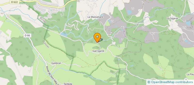 localisation de l'entreprise SCI  ARJC PISTRE  CASTRES