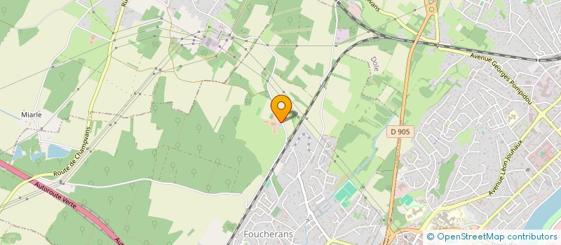 localisation de l'entreprise SCI ARJEMA  FOUCHERANS