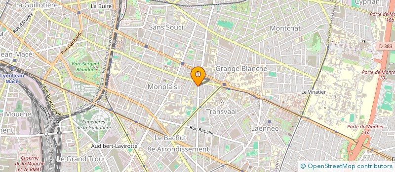 localisation de l'entreprise SCI ARJONA  LYON