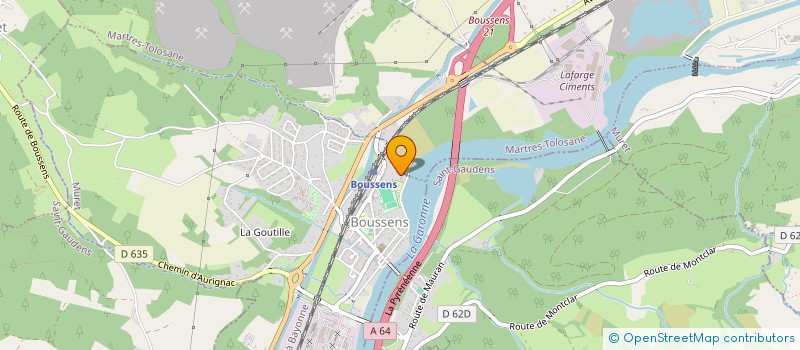 localisation de l'entreprise SCI ARJY  BOUSSENS