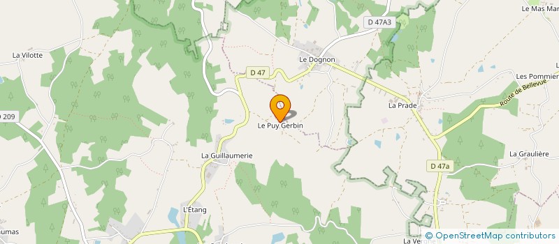 localisation de l'entreprise SCI ARKA à COGNAC-LA-FORET