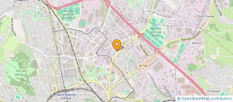 localisation de l'entreprise SCI ARKAM IMMO  SAINT-ETIENNE