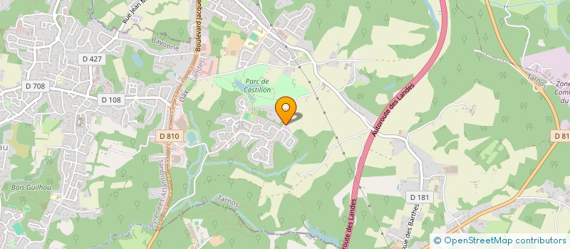 localisation de l'entreprise SCI ARKILL  TARNOS