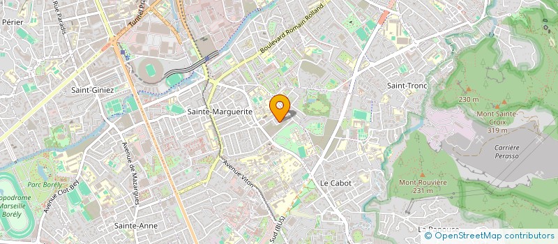 localisation de l'entreprise SCI ARKOS à MARSEILLE