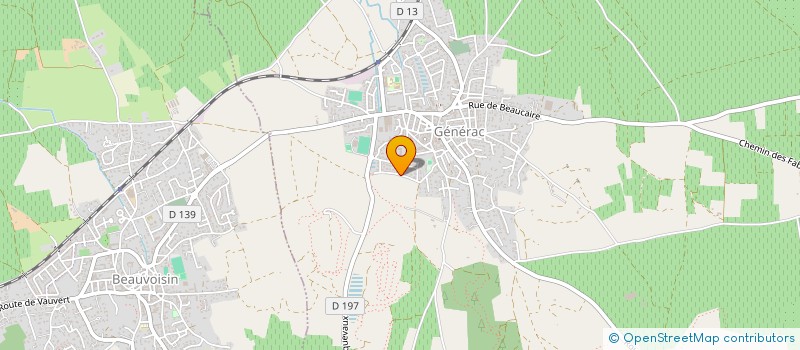 localisation de l'entreprise SCI ARLARO  GENERAC