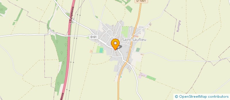 localisation de l'entreprise SCI ARLEM  SAINT-SAUFLIEU