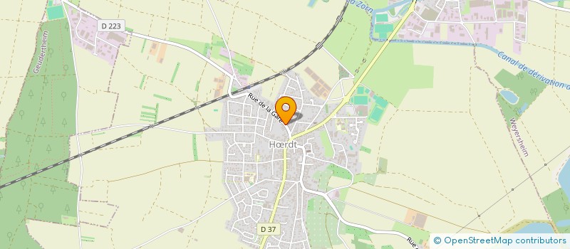 localisation de l'entreprise SCI ARLEN ET FILS  HRDT