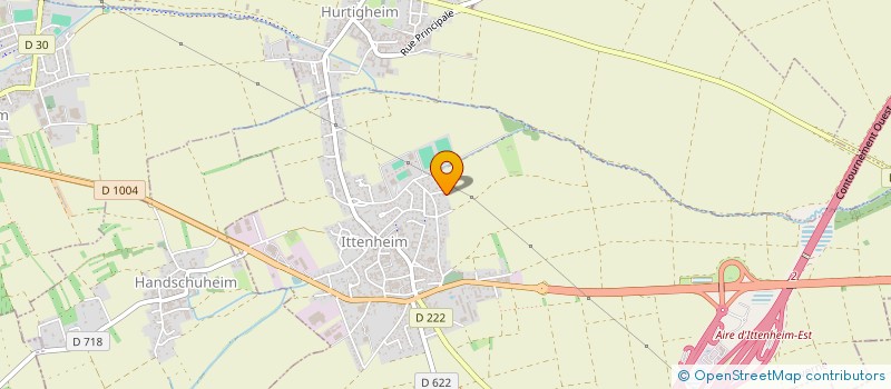 localisation de l'entreprise SCI ARLEQUIN  ITTENHEIM