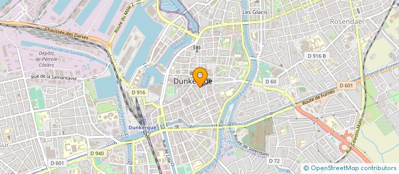 localisation de l'entreprise SCI ARLERIC à DUNKERQUE