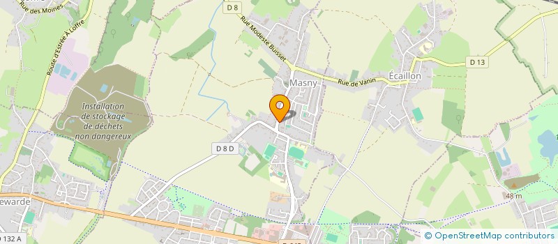 localisation de l'entreprise SCI ARLI  MASNY