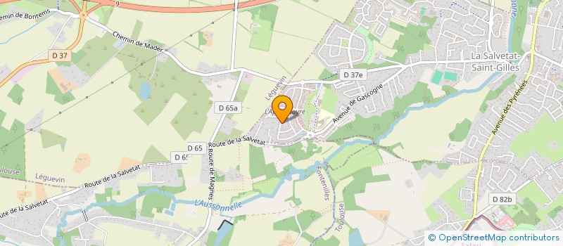 localisation de l'entreprise SCI ARLINE  LA SALVETAT-SAINT-GILLES