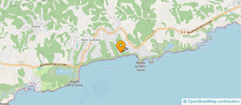 localisation de l'entreprise SCI ARLIS  LE GOSIER