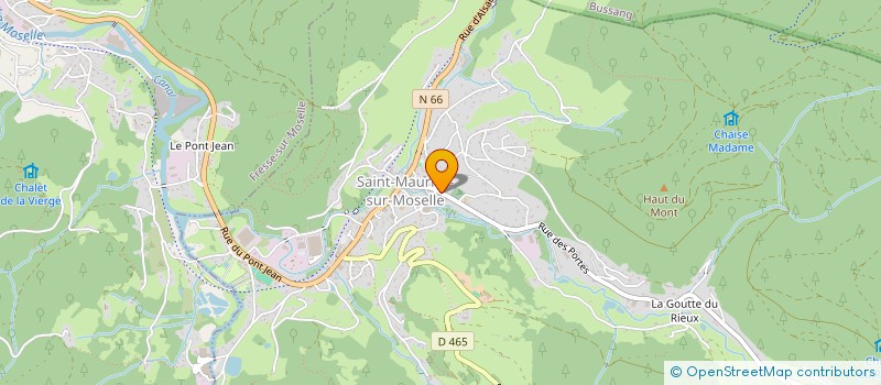 localisation de l'entreprise SCI ARLITOU  SAINT-MAURICE-SUR-MOSELLE