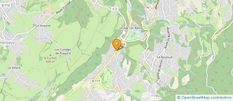 localisation de l'entreprise SCI ARLODIA  VAULNAVEYS-LE-HAUT