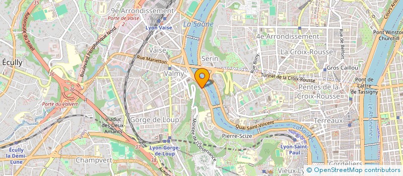 localisation de l'entreprise SCI ARLOING MEDIGAL  LYON