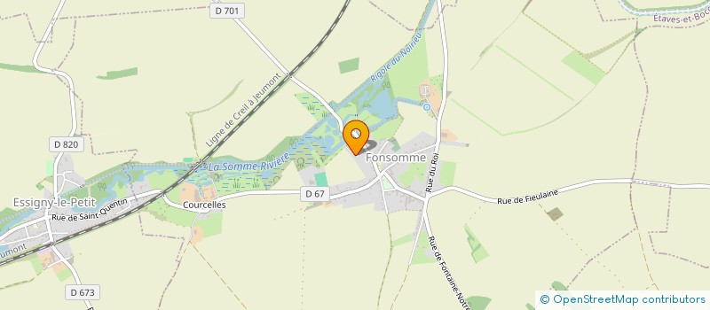 localisation de l'entreprise SCI ARLOU  FONSOMME