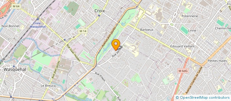 localisation de l'entreprise SCI ARLOULISE à CROIX