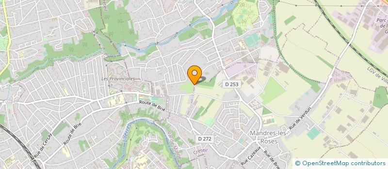 localisation de l'entreprise SCI ARMA RO  VILLECRESNES