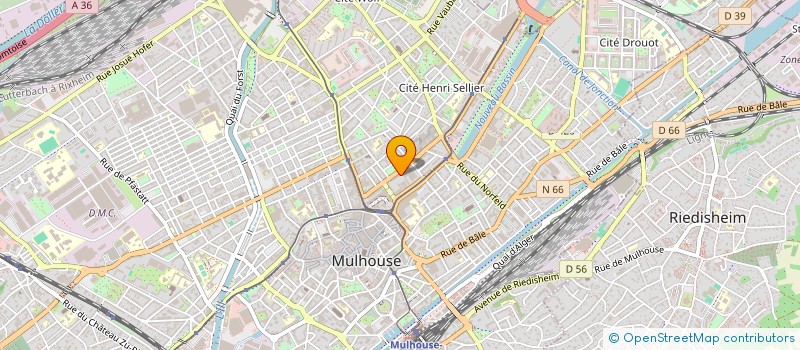 localisation de l'entreprise SCI ARMACA  RIEDISHEIM