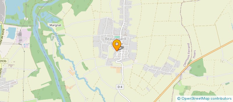 localisation de l'entreprise SCI ARMACA  BEAUREGARD-L'EVEQUE