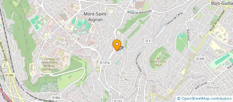 localisation de l'entreprise SCI ARMACACHA  MONT-SAINT-AIGNAN