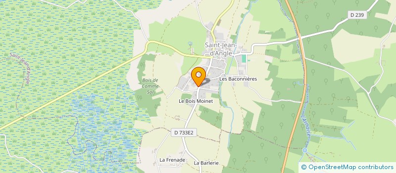 localisation de l'entreprise SCI ARMADA  SAINT-JEAN-D'ANGLE