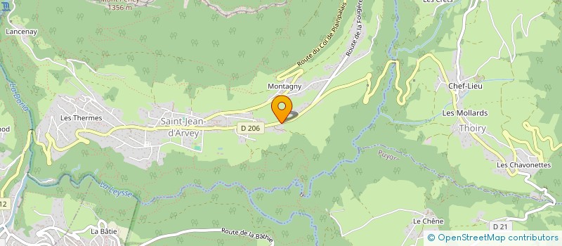 localisation de l'entreprise SCI ARMAE  SAINT-JEAN-D'ARVEY