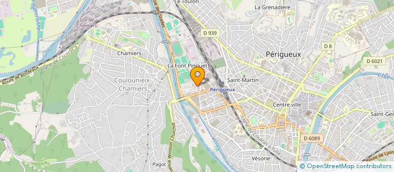 localisation de l'entreprise SCI ARMAGNAC EST CHATEAU LEVEQUE à PERIGUEUX