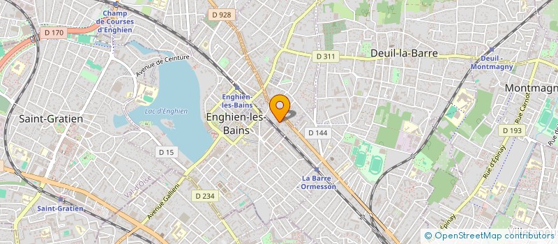 localisation de l'entreprise SCI ARMAGRE  DEUIL-LA-BARRE