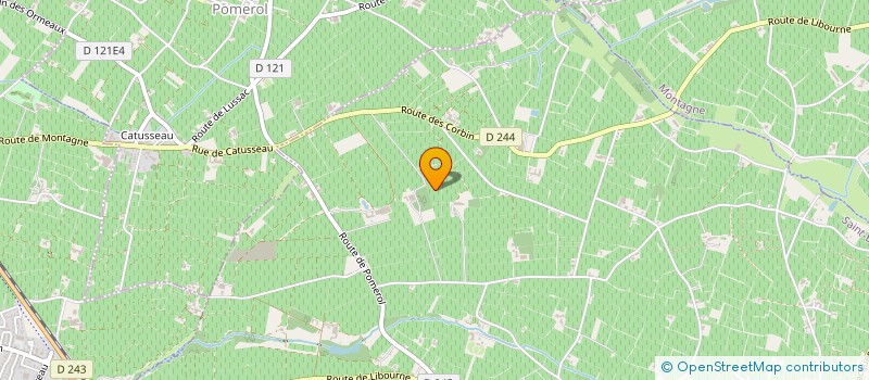 localisation de l'entreprise SCI ARMAILLE  SAINT-EMILION