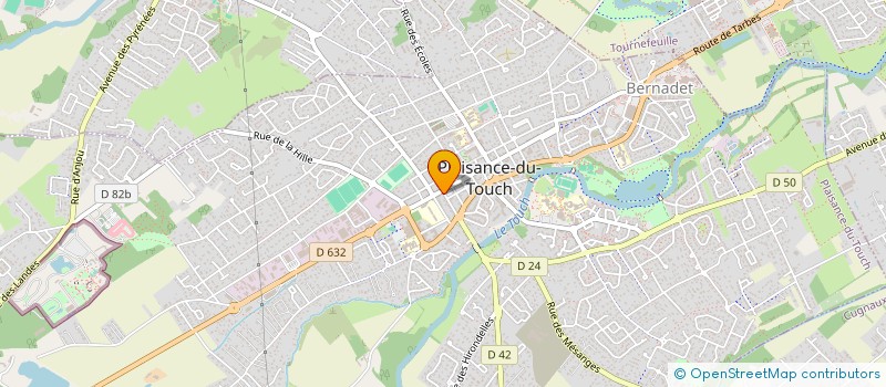 localisation de l'entreprise SCI ARMAING  PLAISANCE-DU-TOUCH