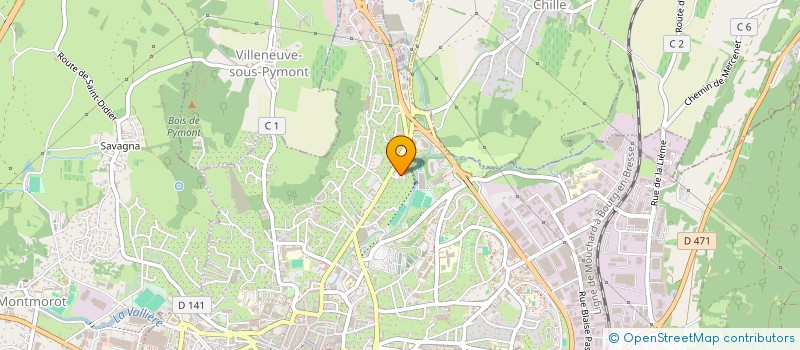 localisation de l'entreprise SCI ARMALOGUI  LONS-LE-SAUNIER