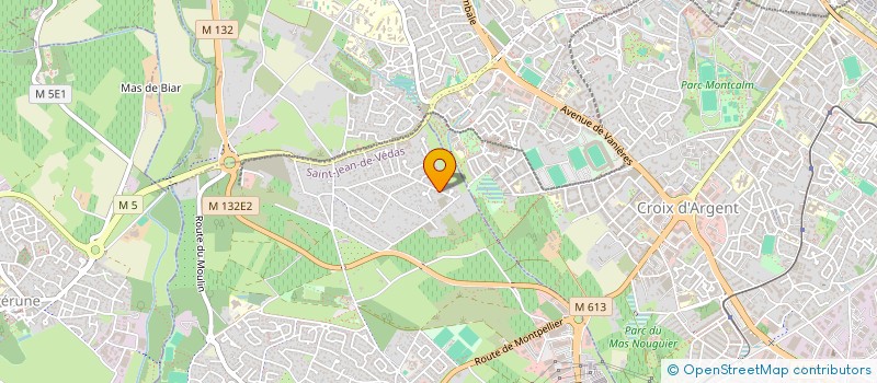 localisation de l'entreprise SCI ARMAMI  SAINT-JEAN-DE-VEDAS