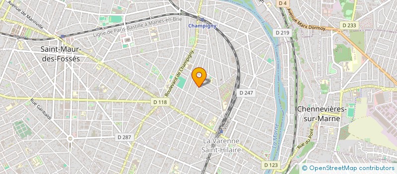 localisation de l'entreprise SCI ARMANACHRIS à SAINT-MAUR-DES-FOSSES