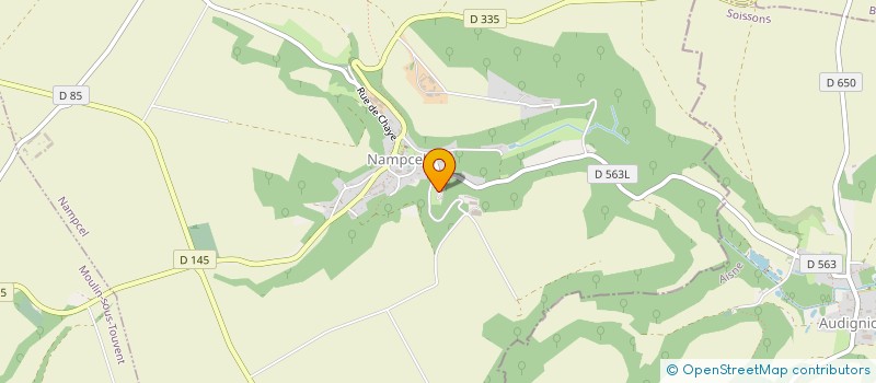 localisation de l'entreprise SCI ARMANCE  NAMPCEL